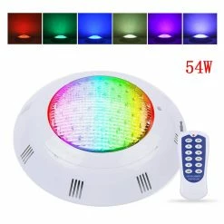 11.6 in. 12-Volt 54-Watt Pool Light Underwater Color-Change RGB Light by YIYIBYUS -Pool Supplies Sales Store white pool lights hg wmtcxx 2646 c3 1000
