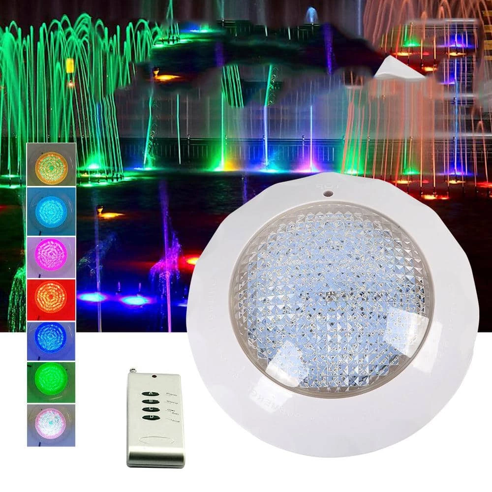 12-Volt 45-Watt Swimming Pool Light RGB LED Light with Remote by YIYIBYUS 5 12-Volt 45-Watt Swimming Pool Light RGB LED Light with Remote by YIYIBYUS - Image 3