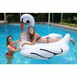 Jumbo Swan Swimming Pool Float by Poolmaster -Pool Supplies Sales Store white poolmaster pool floats 83677 4f 1000