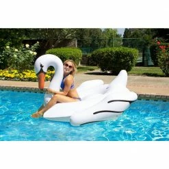 Jumbo Swan Swimming Pool Float by Poolmaster -Pool Supplies Sales Store white poolmaster pool floats 83677 c3 1000