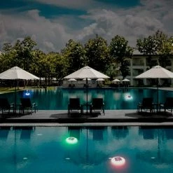Solar Pool Lights in Multi-Color (2-Pack) by TECHKO 16 Solar Pool Lights in Multi-Color (2-Pack) by TECHKO -Pool Supplies Sales Store white techko pool lights spl 102 4f 1000