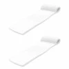 Sunsation 70 in. Thick Foam Raft Lounger Mat Pool Float (2-Pack) by TRC Recreation -Pool Supplies Sales Store white trc recreation pool floats 2 x 8020004 64 1000