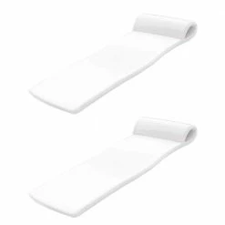 Sunsation 70 in. Thick Foam Raft Lounger Mat Pool Float (2-Pack) by TRC Recreation