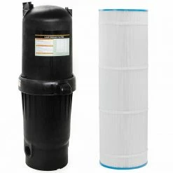 Purifier-Max 120 sq. ft. Cartridge In-Ground Pool Filter with Pressure Gauge by XtremepowerUS