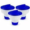 Large Floating Pool and Spa Chlorine/Bromine Tablet Dispenser (Set of 3) by XtremepowerUS 1 Large Floating Pool and Spa Chlorine/Bromine Tablet Dispenser (Set of 3) by XtremepowerUS -Pool Supplies Sales Store xtremepowerus pool chlorinators kit453 h 64 1000