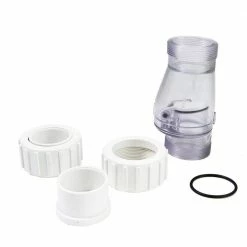 1-1/2 in. Swimming Pool Pump Union Spring Combination Check Valve Inline Control by XtremepowerUS -Pool Supplies Sales Store xtremepowerus pool controls 75401 h 1f 1000