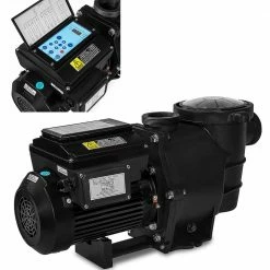 Eco-Boost 1.5 HP 230-Volt In-Ground Swimming Pool Pump with Variable Speed and LED Control Panel by XtremepowerUS