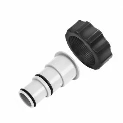 Replacement Hose Adapter for pump with Collar Thread Connection Piston Valve Pump Pool (2-Piece) by XtremepowerUS -Pool Supplies Sales Store xtremepowerus pool replacement parts 75028 4f 1000