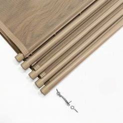 4 ft. x 12 ft. Beige In-Ground Pool Safety Fence Kit by XtremepowerUS 12 4 ft. x 12 ft. Beige In-Ground Pool Safety Fence Kit by XtremepowerUS -Pool Supplies Sales Store xtremepowerus pool safety equipment 90130 h1 1f 1000