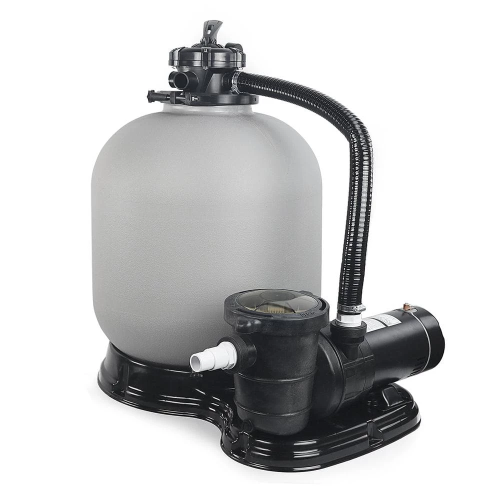 19 in. Sand Filter System with 1.5 HP 4500 GPH Swimming Pool Pump by XtremepowerUS 4 19 in. Sand Filter System with 1.5 HP 4500 GPH Swimming Pool Pump by XtremepowerUS - Image 2