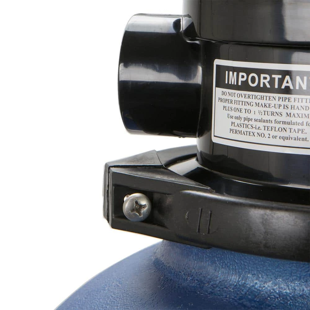 13 in. 1.25 sq. ft. 2400 GPH Self-Priming Sand Pool Filter with 3/4 HP Pool Pump and Stand by XtremepowerUS 9 13 in. 1.25 sq. ft. 2400 GPH Self-Priming Sand Pool Filter with 3/4 HP Pool Pump and Stand by XtremepowerUS - Image 7