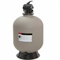 24 in. Swimming Pool Sand Filter System with 7-Way Valve In-Ground by XtremepowerUS