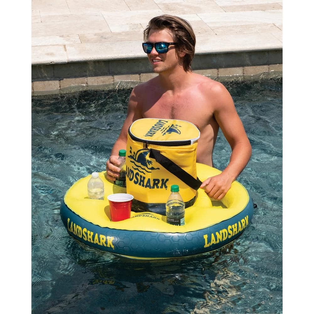 Float N' Go Inflatable Pool Float Drink and Snack Holder by Margaritaville 4 Float N' Go Inflatable Pool Float Drink and Snack Holder by Margaritaville - Image 2