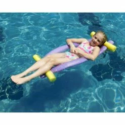 Yellow and Purple Foam Custom Connecting Pool Float (4-Pack) by H2Ohs! -Pool Supplies Sales Store yellow and purple h2ohs pool floats 2170245 1d 1000