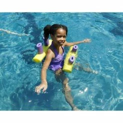 Yellow and Purple Foam Custom Connecting Pool Float (4-Pack) by H2Ohs! -Pool Supplies Sales Store yellow and purple h2ohs pool floats 2170245 77 1000