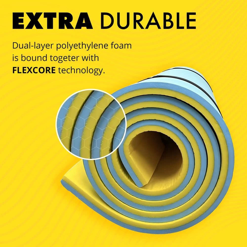 Original 5 ft. x 12 ft. Family Floating Water Play Mat by Aqua Lily Pad 4 Original 5 ft. x 12 ft. Family Floating Water Play Mat by Aqua Lily Pad - Image 2