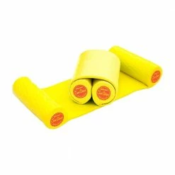 Super Soft Yellow Sun Cliner Swimming Pool Float Water Hammock by TRC Recreation